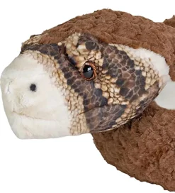 Bamse - Luxury Rattle Slange - 140 cm - Brun>Wild Republic Online