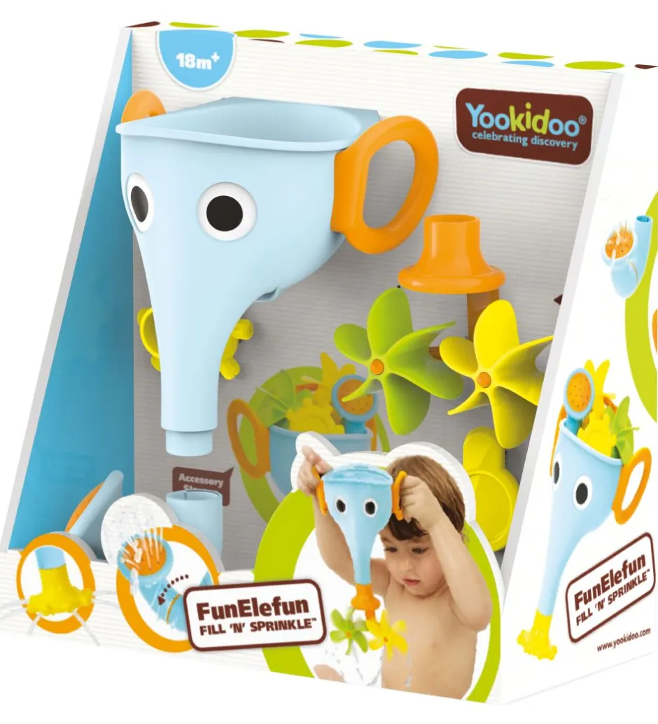 Badelegetøj - FunEleFun Fill 'N' Sprinkle - Blå>Yookidoo Best