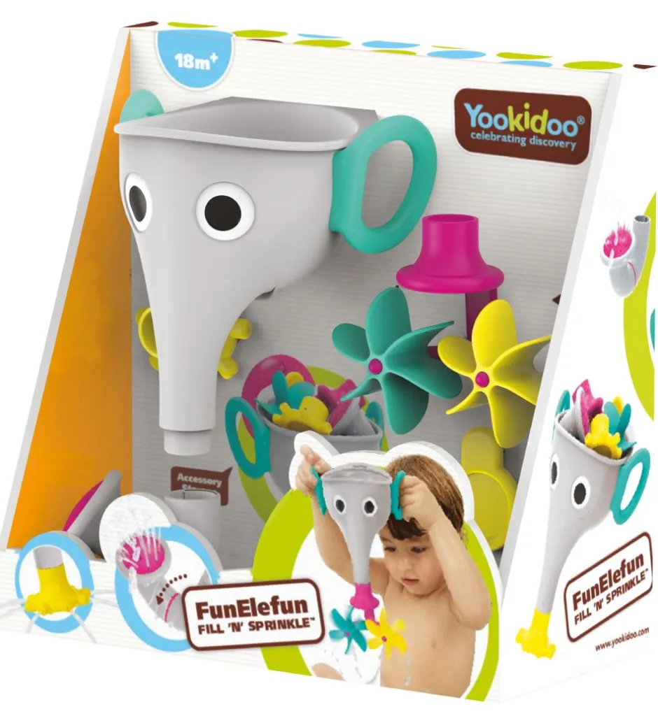 Badelegetøj - FunEleFun Fill 'N' Sprinkle - Grå>Yookidoo Hot
