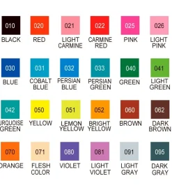 Tuscher - Clean Color Pen - 24 Stk>Zig